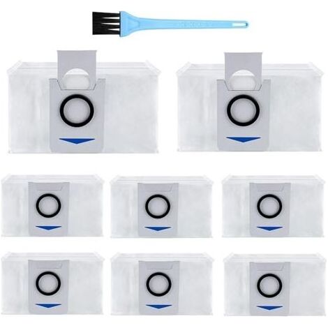 FENOPLASTICAFOREHILL Verpackt in 8 Beuteln für Staubsauger, Zubehör für Ecovacs Deebot X1 Omni / X1 e Omni / T20 Omni, Zubehör für Staubsauger (1/5)