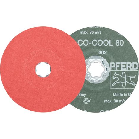 Fiberschleifscheibe CC-FSCO-COOL 125mm K36 PFERD