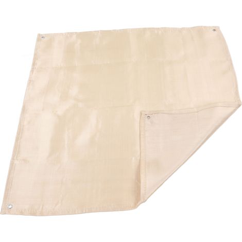 Couverture Anti-Feu d'Urgence, Extincteur à Flamme, Équipement de Protection Ignifuge pour Cuisine et Maison, Tissu Doré (1/5)
