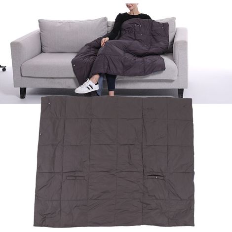 Multifunctional heated blanket. USB winter heated shawl. Portable heated blanket for body warming (1/5)