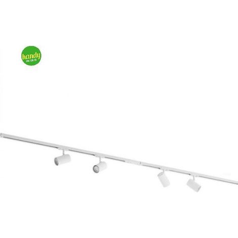 Binario Briloner set 4 fari GU10 Bianco