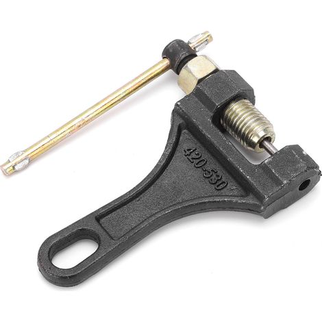 Outil de démontage de chaîne, composant de vélo en acier, séparateur, manuel de réparation, accessoires de desserrage (1/5)