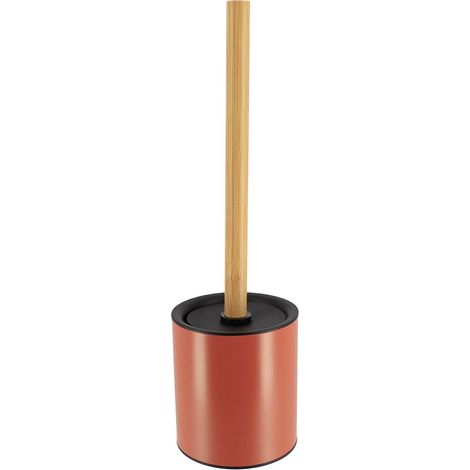 Wc bürste metall bambusstange - terracotta bambus - Tendance