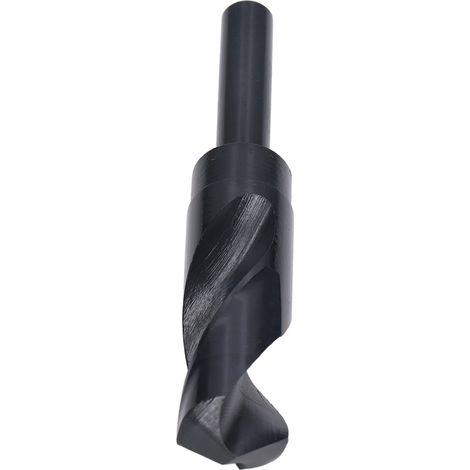Foret hélicoïdal HSS 12,7mm queue droite 25mm lame outil de perçage noir (1/5)