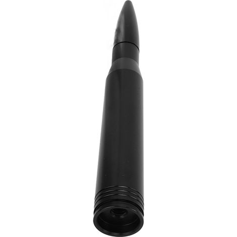 Antenne de calibre .50, mât en aluminium usiné 6061, antenne universelle de remplacement pour camion Ford Raptor, noire (1/5)
