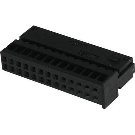 Connecteur Micro-Power Quadlok System Male 13x2 vois noir