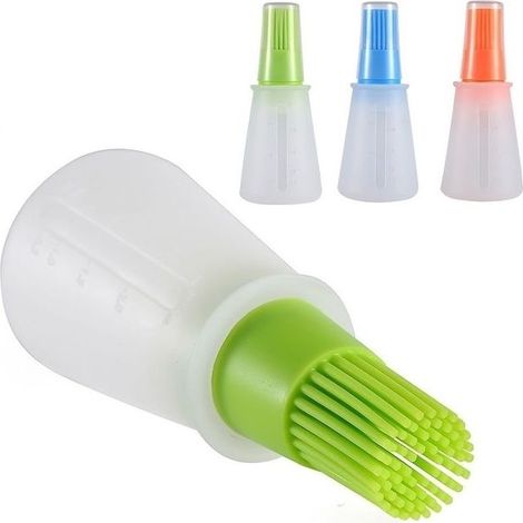 3 brushed to graisser for utensil, utensil, pastry and oil, silicone of kitchen (1/4)