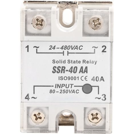 Fdit Solid State Relay 40a ACAC, Doppel-Scr-pang, Optokoppler, Certiflifimy Cer