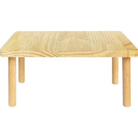 Plateforme en bois pour hamster avec piliers, surface lisse, aire de jeux amusante (1/4)