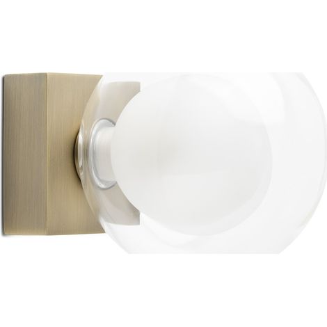 Perla Lampada Da Parete Oro Vechhio 1G9 Marca Faro (1/2)
