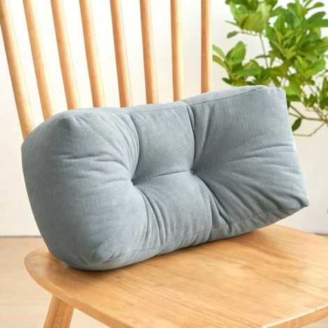 Coussin Lombaire – Soutien Dos Ergonomique Bleu Clair (1/2)
