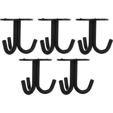 Crochet Plafond Inox - Charge Maximale Renforcée - Fixation Mur/Plafond Bois Béton Briques - Pour Hammock Câbles Chaînes Plantes - Lot de 5 (1/5)