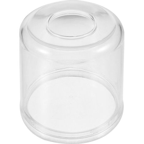Porte-papier toilette en acrylique transparent pour bureau, distributeur de rouleau compact salle (1/5)