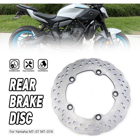 Compatible with Yamaha MT07/FZ07/XSR700/MT-07 rear brake disc/caliper