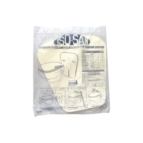 First Protezione acustica per sanitari sospesi di colore bianco guaina di isolamento acustico per sanitari a parete (1/3)