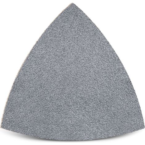 MENZER Platinum Klett-Schleifblätter, 82 mm, f. Deltaschleifer, Halbedelkorund (50 Stk.) K400