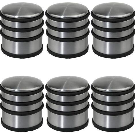 Lot de 6 stop-portes/Bloc porte - Solide & Pratique - Métal (1/3)