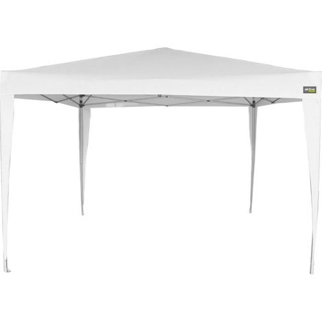 Pérgola Plegable Aktive Protección UV50 blanca robusta (1/5)