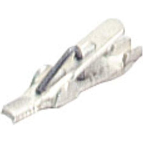 Pince crocodile miniature 0.5 A blanc Plage de serrage (max.): 1 mm Longueur: 17 mm 1 pc(s) (1/4)