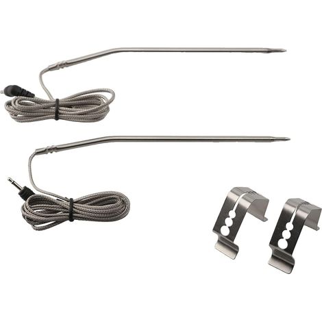 Lot de 1/2 sondes de thermomètre à viande en acier inoxydable (1/5)
