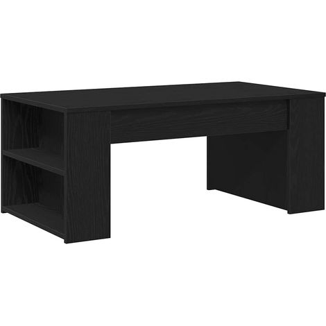 Maison Exclusive - Couchtisch Schwarz Eichen-Optik 102 x 55 x 42
