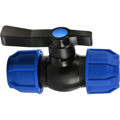 Raccord de tuyau en polyéthylène de 25 mm - Raccord pour tuyau en polyéthylène de 25 mm - Raccord de tuyau d'eau - Accessoire d'arrosage de jardin (1/5)