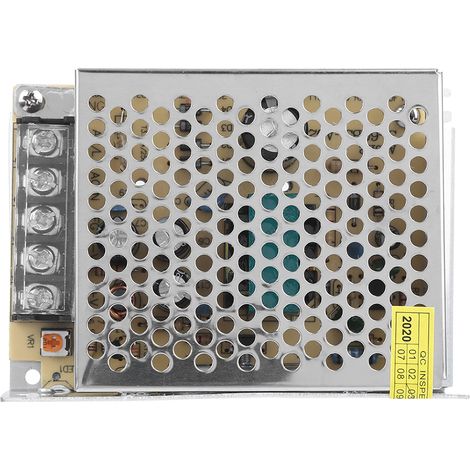 OVAQUIXI 5V Schaltnetzteil, Aluminiumlegierung, Überlastschutz, Industrieanwendungen, 100W 20A für LED-Videoüberwachung und Automatisierung (S-350-5 (5V/70)