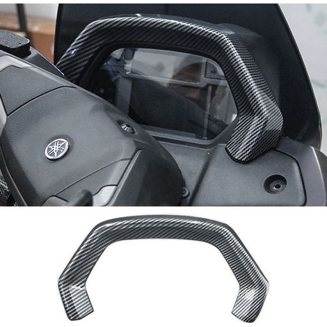 Motorradzubehör für YAMAHA NMAX TUROB V3: Armaturenbrettabdeckung in Carbonfaser-Optik, Zierrahmen und Schutzabdeckung. (1/3)