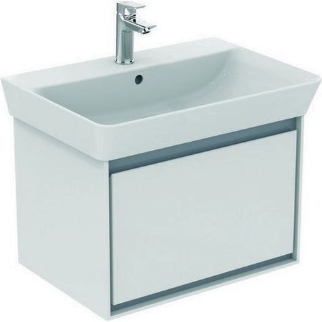 Frontale cassetto CONNECT AIR 585 mm pino e marrone opaco per mobile lavabo IDEAL STANDARD