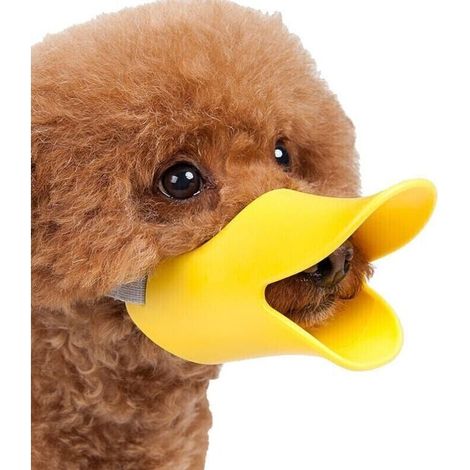 Silicone Dog Muzzle Mask – Anti-Bite – 15 cm Circumference – Adjustable 18-30 cm – For Dogs 3-7 kg (1/5)