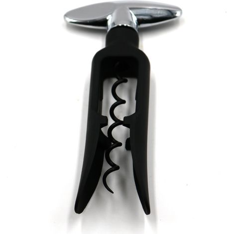 Tire-bouchon Gris foncé Ouvre - bouteille Manuel pour vin rouge (1/4)