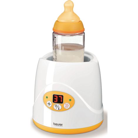 Chauffe-biberon 2en1 80w blanc/jaune - Beurer - BY52 (1/6)