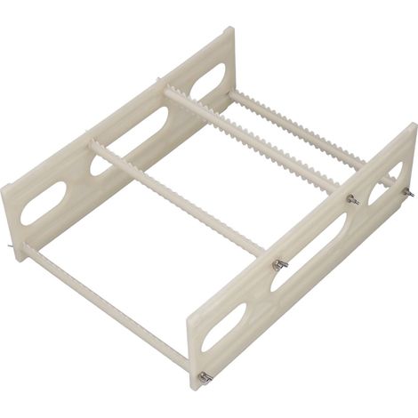 Support de rangement pour disques vinyle, étagère de séchage ABS, capacité 50 disques, design empilable