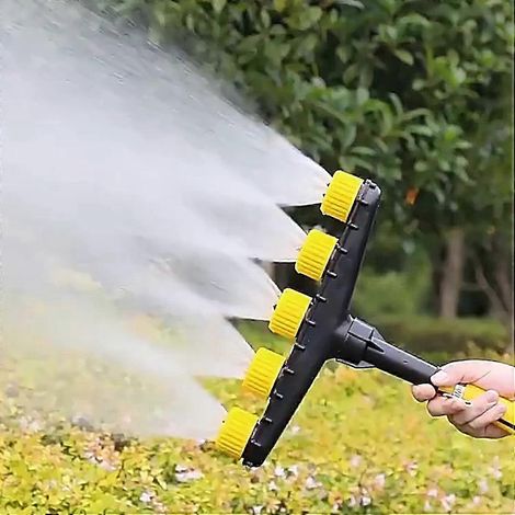 Arroseur à jet multiple pour potager, outil de nettoyage des buses (1'-1,2') pour tuyau d'arrosage (1/5)