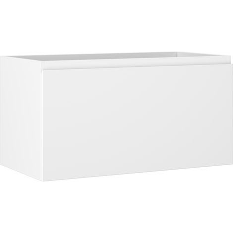 Mexen Orio Badezimmerschrank unter Waschbecken 90 cm, 1 Schublade, weiß matt - 91A10-09047-1-BF01 (1/5)