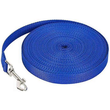 Hundeleine - blau - 12 m (40 Fuß)  2 cm