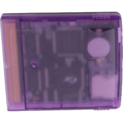 Cartouche de Jeu de Carte Mémoire Flash 1000 en 1, Vidéo Professionnelle, Sauvegarde Facile pour Gameboy Color Advance SP, Matériau ABS (Violet translucide) (1/5)