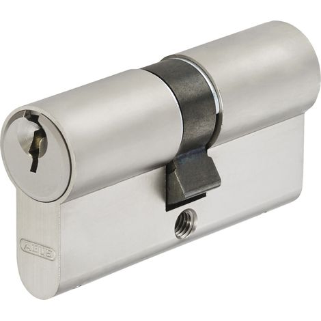 ABUS Einbaudoppelzylinder A93 verschiedensperrend 30/30 mm vernickelt matt
