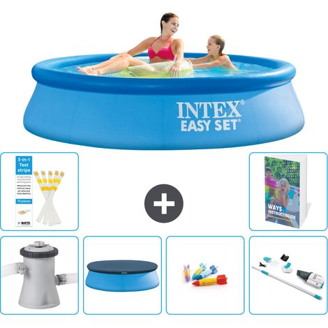 Intex Piscine Easy Set Ronde - 244x61 cm - 7-pièces S269 (1/5)