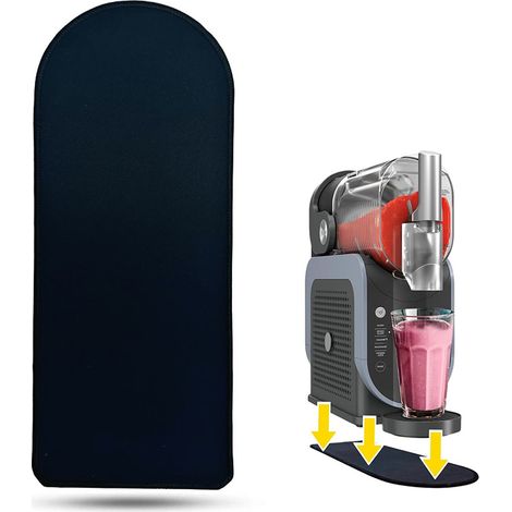 Tapis de glissement pour appareil à smoothies, outil de déplacement pour appareil à milkshakes compatible avec Ninja FS301C/FS301/FS300 (1/5)