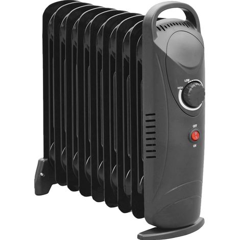 Radiador de Aceite 9 Elementos Mini 900W VO0277, calefacción compacta y eficiente para habitaciones pequeñas, rápido y efectivo, diseño mini