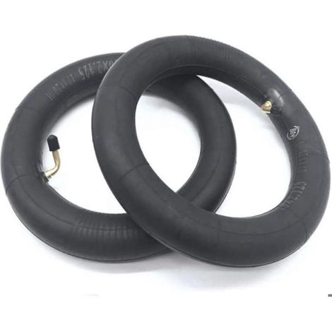 2pcs Chambre à Air 10 x 2.125 (10 Pouce),Double épaisseur,valve coudée,pour trottinette électrique (1/5)
