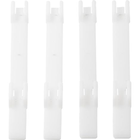 4 pièces Nylon Charnière de Porte Compatibles avec 26430 HP7 Blanc Broches à charnières Porte (1/5)