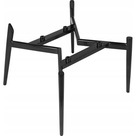 Base para silla de oficina, negra, resistente y duradera, 395 mm de altura (SCB002) (1/5)