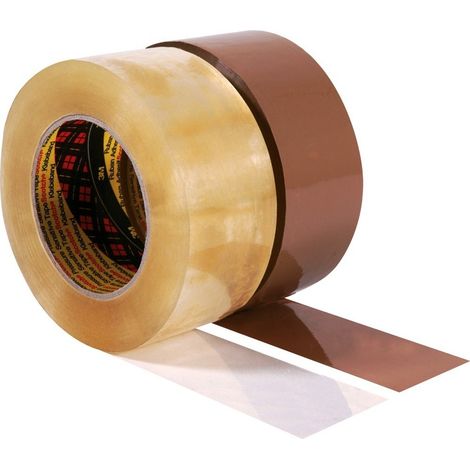 Ruban adhésif polypropylène Scotch® 3M 3739 HAVANE 48mmx132m - COLIS 36 ROULEAUX (1/5)