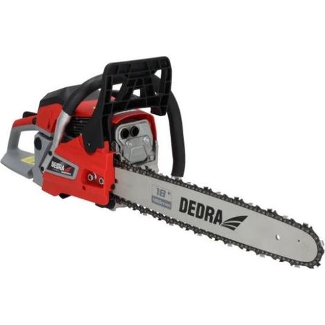 Dedra DED8718P2 motosierra de gasolina 2,4 kW 58 cm³, 2 espadas