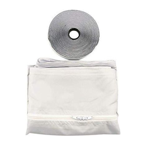 Jiajia AI, Joint de porte en tissu pour climatisation mobile pour jardin, terrasse et extérieur (1/4)