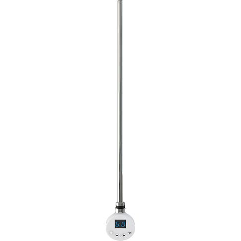 Electric Heating Element For Dual Fuel Towel Rail Radiator 400W Thermostatic White Chrome