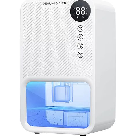 Deshumidificador, absorbedor de humedad, control de la humedad interior, adecuado para apartamentos y espacios blancos. (1/5)