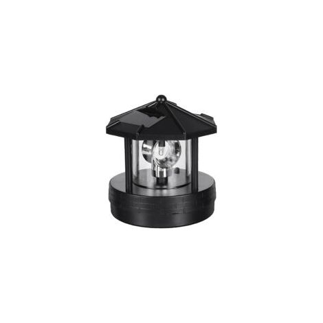 Lampada solare a LED rotante a 360 gradi, lampada solare a LED, lampada per decorazione da giardino, cour - Crezuo